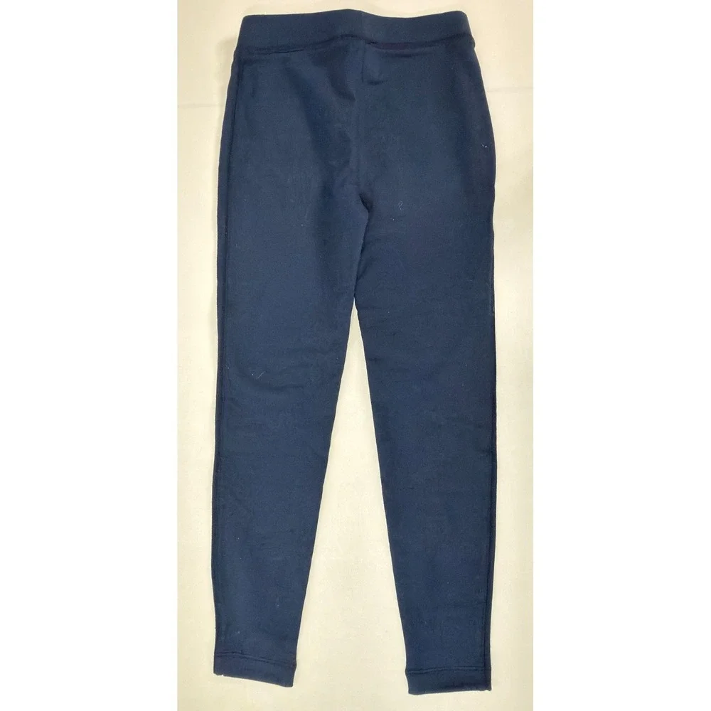 NWT Crewcuts J.Crew Girls‎ Cozy Leggings Black Size 8